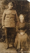 F156 Lance Corporal. 10105 Alf Bruce, Gloucesterhire Regiment and May Hughes. Courtesy of Paul Hughes.