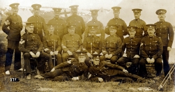 G031 Senior NCOs, Royal Army Medical Corps, Lines Camp, Kent