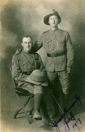 G483 Jack and pal, Salonika, 1917.