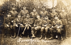 G477 British Officers, France, 1915.