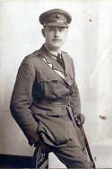 B292 2nd Lieutenant Alfred Farnan, 2nd Battalion, King's Royal Rifle Corps. 1916. Courtesy of Barrie Spears.