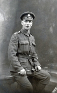 B034 Unnamed soldier, Army Service Corps, Edinburgh studio