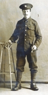 B035 Unnamed soldier, Army Service Corps, Woolwich or Aldershot studio