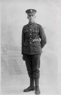 B281 Leslie Samuel Gluning, HAC, died of wounds, 24 September, 1915. Courtesy of Steve Gluning..png