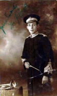 B248 Thomas James Powell, Royal Marines, 1916-19. Courtesy of Colin Parsons.
