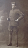 B341 Unnamed airman, Royal Flying Corps, Empire Studios, Edinburgh. Courtesy of Paul Hughes.