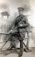 B334 Unnamed soldier, Army Service Corps. Courtesy of Paul Hughes.