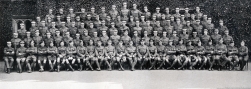 U108 B Company, 5th Officer Cadet Battalion, Trinity College, Cambridge, July 1916.