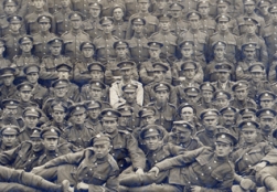 U127 Essex Regiment, Lekegian Studio Egypt, detail.