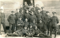 U035 Mixed group Royal Engineers, Royal Flying Corps, naval, Halton Camp East, Wendover