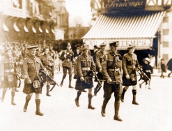 U063 Scottish regiment, France