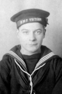 A086 Harold Warrington, Royal Naval Volunteer Reserve, taken January 1918, died 11.03.1919