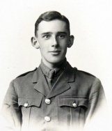 A365 Eustache Powell Jones, officer cadet, Cambridge, 1914.