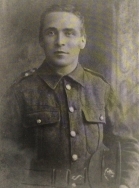A398 Pte 21631 James Court, 15th Battalion. Cheshire Regiment. killed in action at Bapaume March 1918. Courtesy of Paul Hughes.