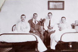 WO90 Cheltenham Ladies College girls nursing at St Martin's Hospital, Cheltenham. Courtesy of Cheltenham Ladies College Archive.