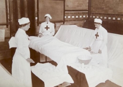 WO87 Cheltenham Ladies College ladies training as nurses