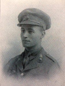 A528 2nd Lt. Herbert Bennett, Royal Welsh Fusiliers, KIA 22 April 1918. QMGS old boy 1906-11, courtesy of Paul Hughes