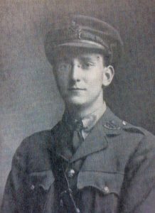 A529 Capt. John Foster, 8th Bn. South Staffs. Died 23 April 1917. Arras Memorial. QMGS old boy 1905-10, courtesy of Paul Hughes
