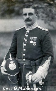 A552 Lieutenant-Colonel Geoffrey Jackson in 1911 courtesy of Michael Briggs
