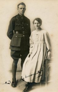 Arthur, Essex Regiment, and Eva w