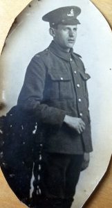 B435 Pte Ernest Lees, Royal Artillery and 20th Battalion, Durham Light Infantry, killed 31 July 1917 courtesy of Paul Hughes