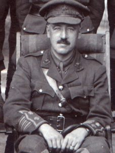 B446 Godfrey Goodman - saved the 6th Battalion,  Sherwood Foresters from slaughter on the 1st July 1916. Courtesy of Michael Briggs