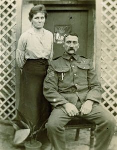 F217 Unnamed soldier and wife W