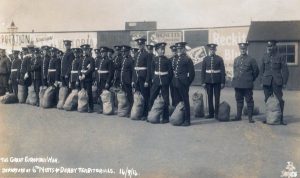 G604 1st post August draft to the 6th Battalion, Sherwood Foresters, courtesy of Michael Briggs