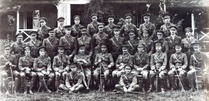 G606 Officers of the 11th Battalion, Sherwood Foresters, 1915, courtesy of Michael Briggs
