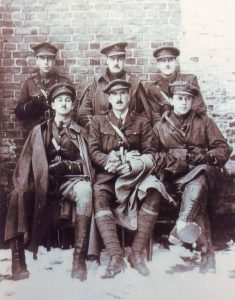 G610 A group of officers 1916, Griffiths family, Chipping Campden, courtesy of Paul Hughes.
