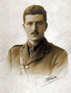 A555 Capt Reuben Henry Gregory MC, 9th Battalion, Sherwood Foresters. killed 9 July 1917, courtesy of Michael  Briggs