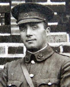 A557 Henry Newton designer of “Newton Pippin” rifle grenade and a Captain in the 5th Sherwood Foresters Courtesy of Michael Briggs