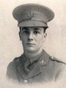 A573 2nd Lieutenant William Thacker, Yorkshire Regiment, killed 12 May 1917. Arras Memorial. courtesy of Paul Hughes