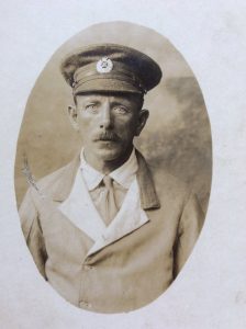 WO218 Unnamed wounded soldier, courtesy of Paul Hughes
